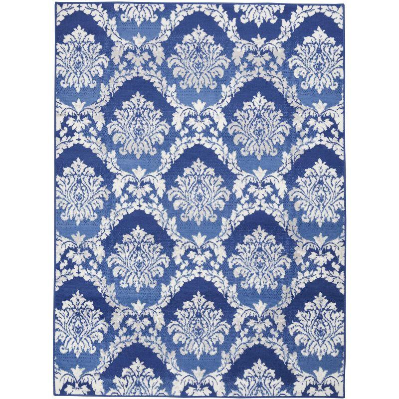 Nourison Whimsicle WHS01 Indoor only Area Rug - Blue 6' x 9'