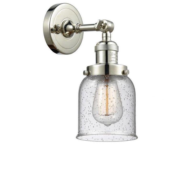 Innovations Lighting Bell 1 - Light Sconce in  Polished Nickel