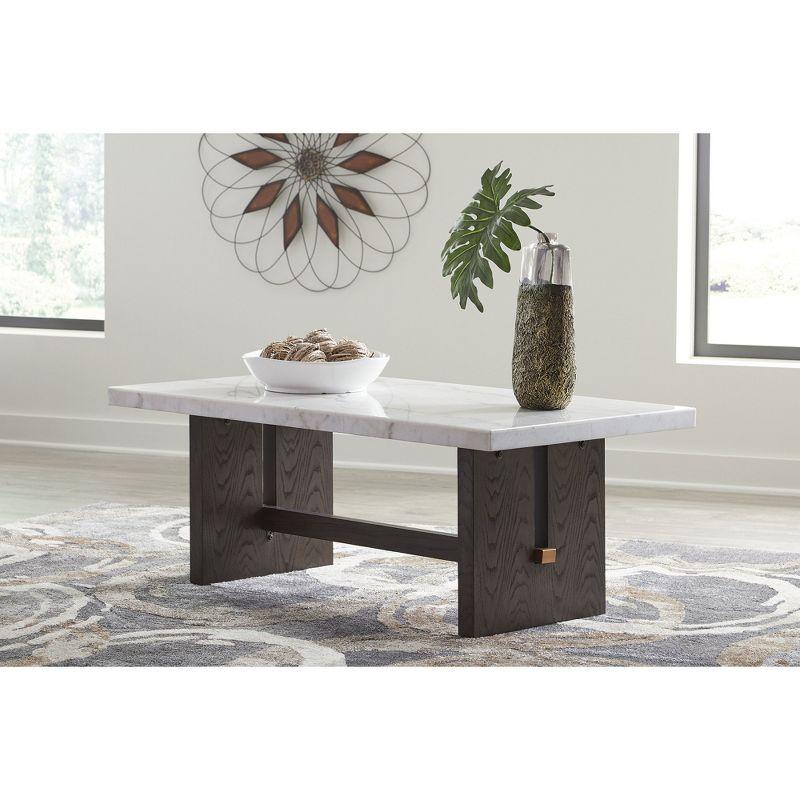 Lark Manor™ Cuzzocrea Marble Top Single Coffee Table