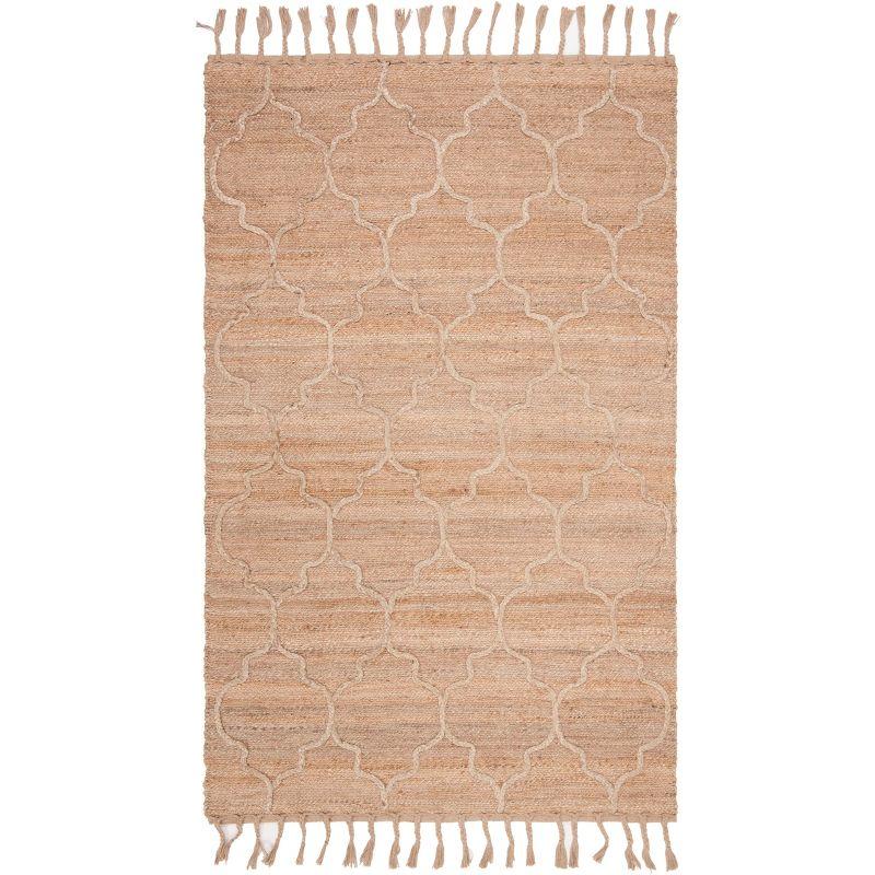 Natural Fiber NF106 Hand Woven Area Rug - Natural - 5'x8' - Safavieh.