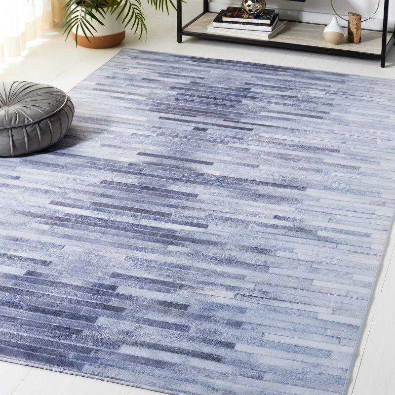 Faux Hide FAH516 Power Loomed Machine Washable Area Rug  - Safavieh