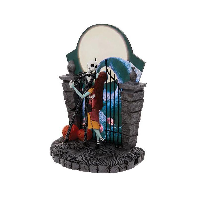 Disney Showcase Nightmare Before Christmas Jack Sally Light Up Figurine 9in H