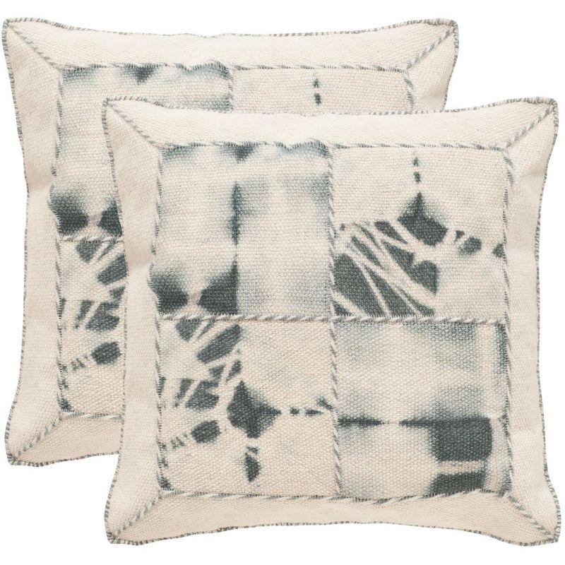 Safavieh Dip Dye Feather Throw Pillow (Set of 2)
