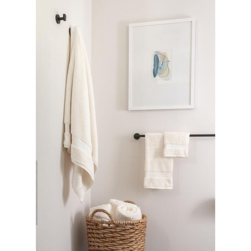 Fabdreams 6 Piece 100% Organic Cotton Towel Set