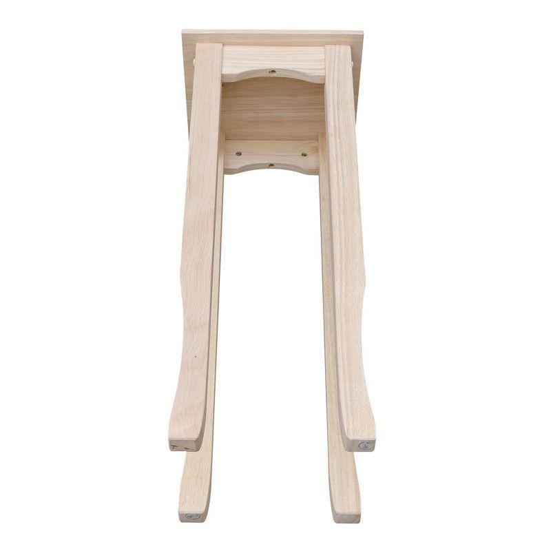 30" Tea Table Unfinished - International Concepts