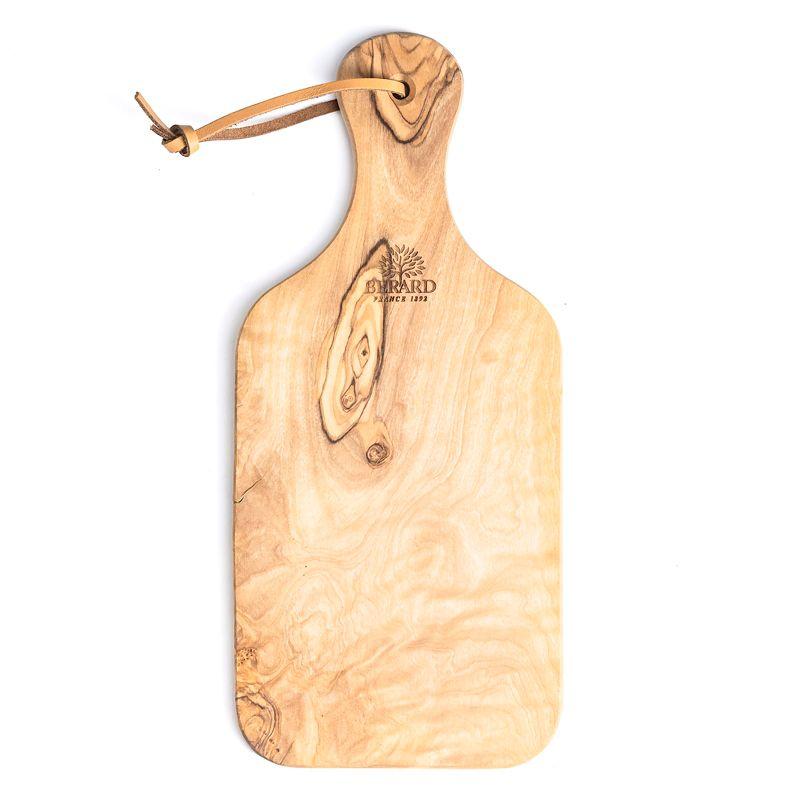 Berard Olivewood Handcrafted 10-Inch Cutting Board with Handle