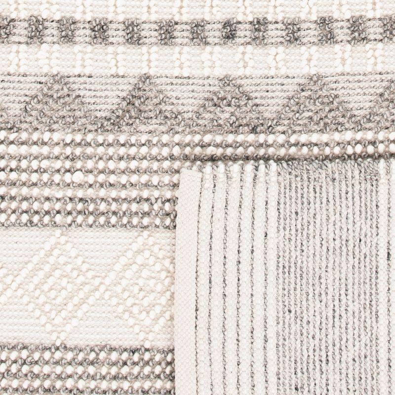 Natura NAT102 Hand Woven Area Rug - Gray/Ivory - 7'x7' - Safavieh.