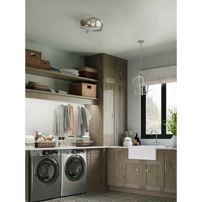 4 - Light Dimmable Square / Rectangle Chandelier