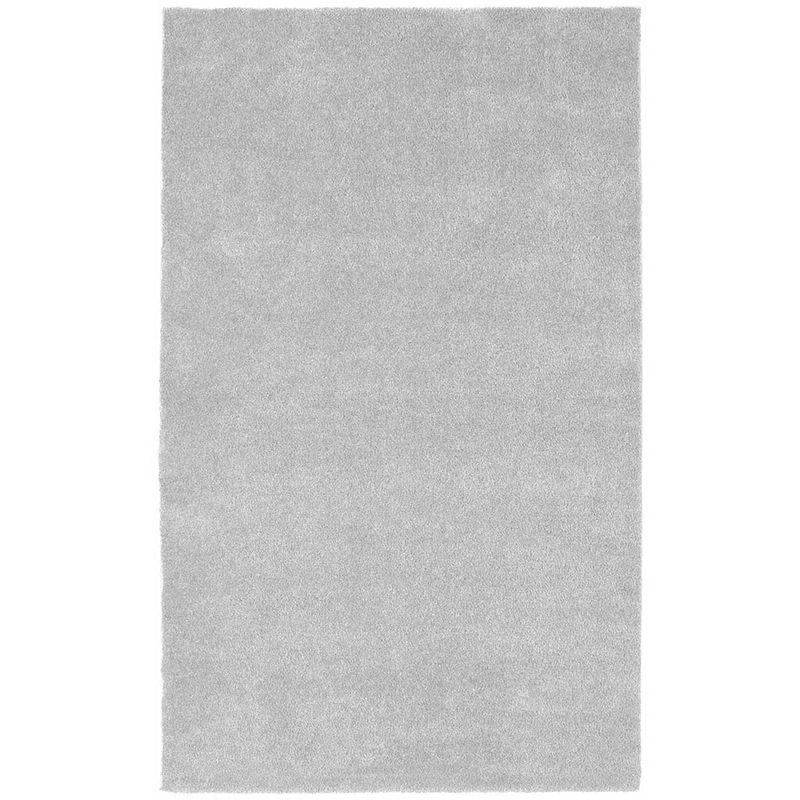 5'x6' Washable Bathroom Carpet Platinum Gray - Garland Rug
