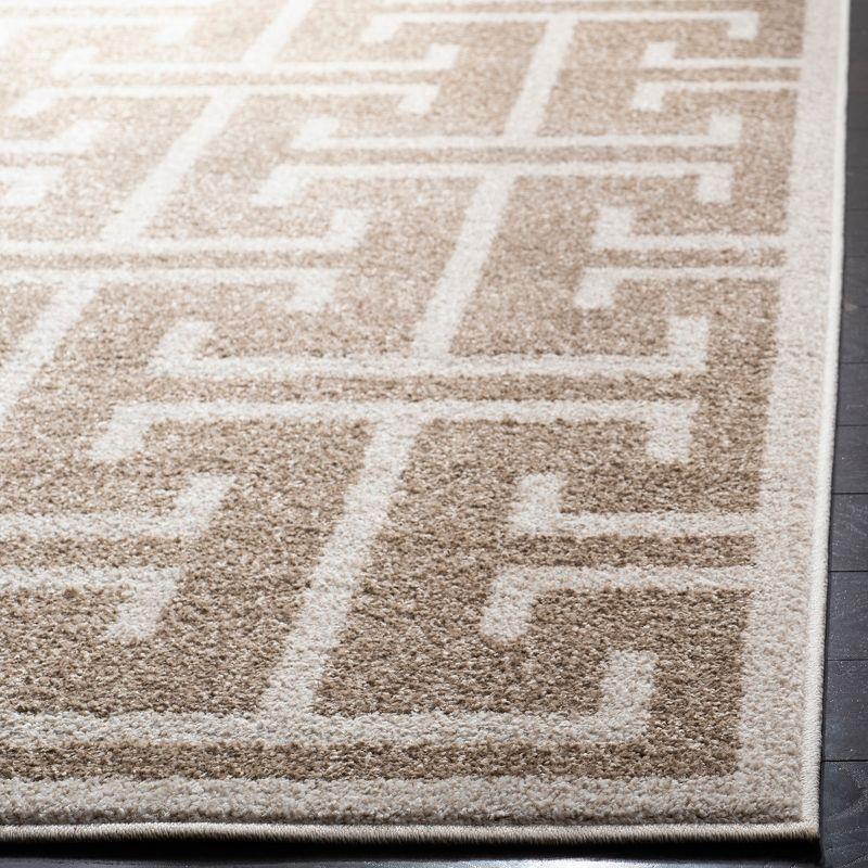 Amherst AMT404 Power Loomed Area Rug - Wheat/Beige - 8'x10' - Safavieh.