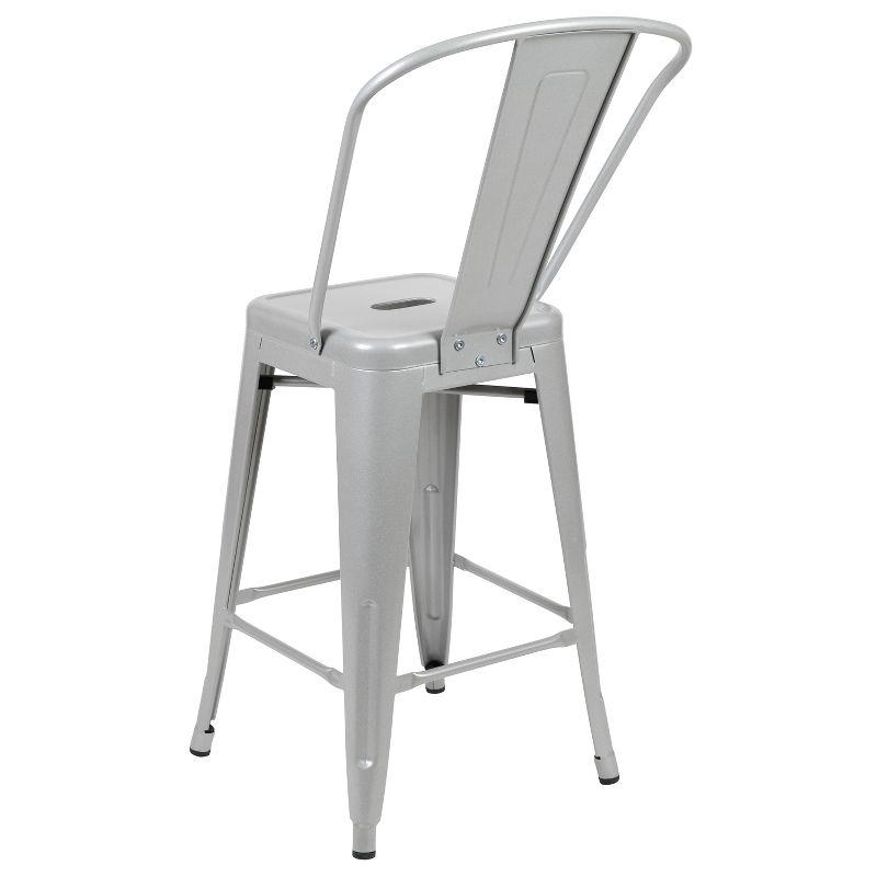 Metal Outdoor Stool