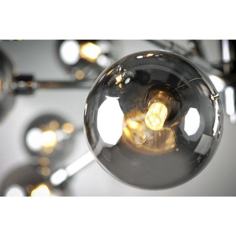 ET2 Lighting Asteroid 12 - Light Chandelier in  Polished Chrome