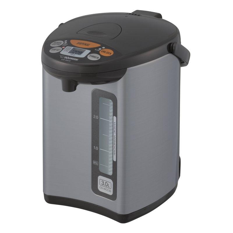 Zojirushi 3L Silver Stainless Steel Water Boiler & Warmer