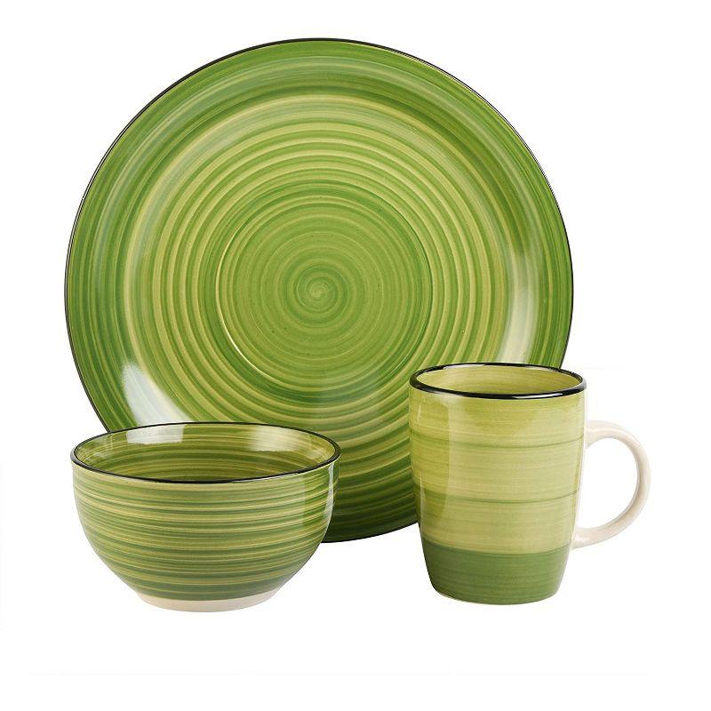 Gibson Home Color Vibes 12-Piece Dinnerware set - Assorted Colors