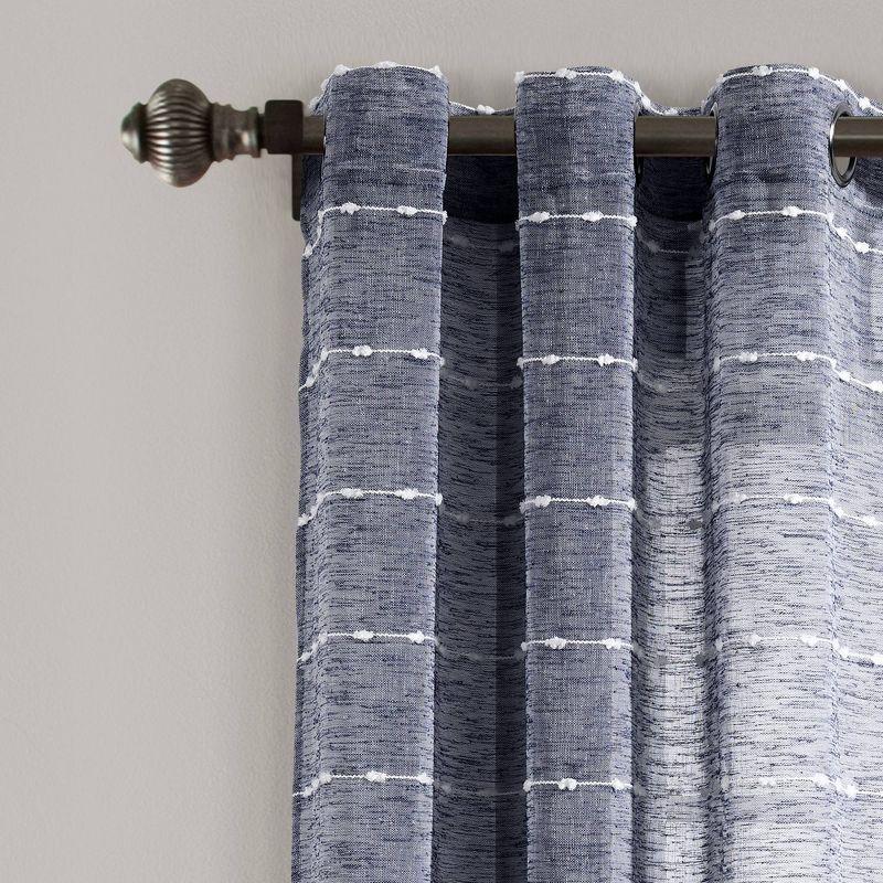 Lush Decor Polyester Sheer Curtain Pair (Set of 2)
