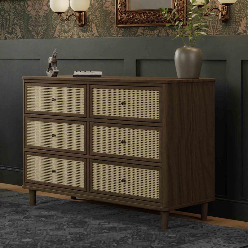 Marin 6 Drawer 19.49" W Dresser