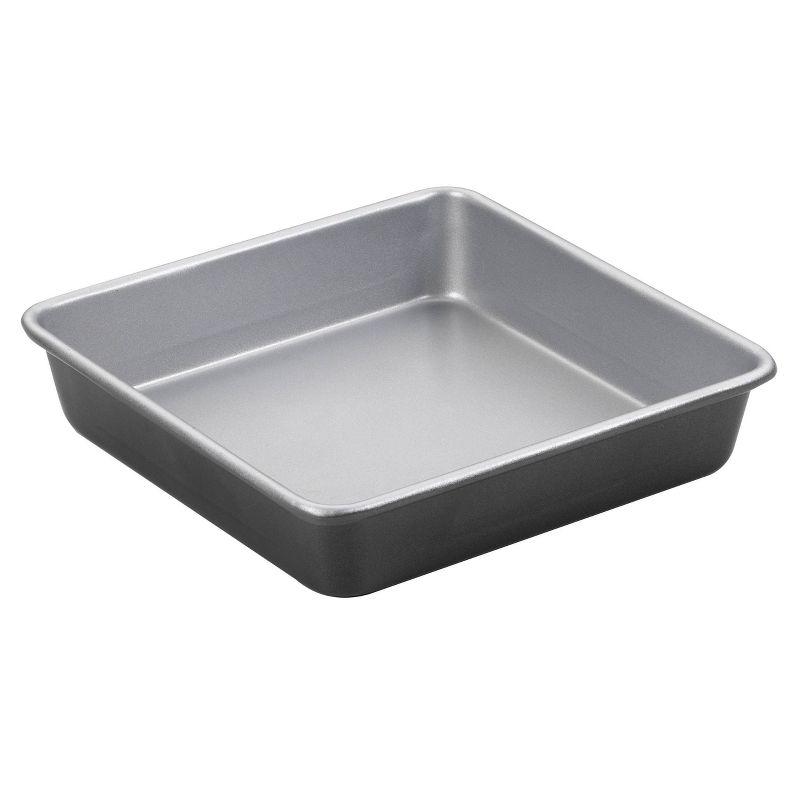 Silver Non-Stick Square Steel Cake Pan