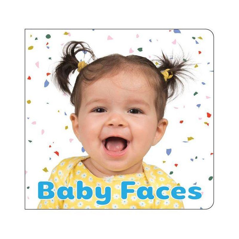 Baby Faces - by  Little Grasshopper Books & Jim Harbison & Publications International Ltd (Board Book)