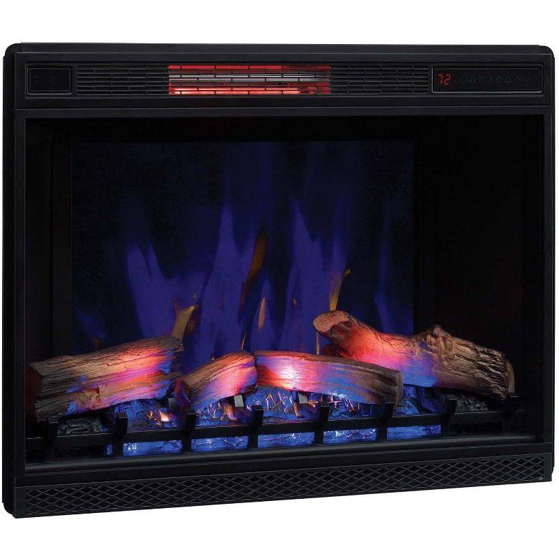 Classic Flame 33" 3D Spectrafire Plus Infrared Electric Fireplace Insert - Black, 33II042FGL