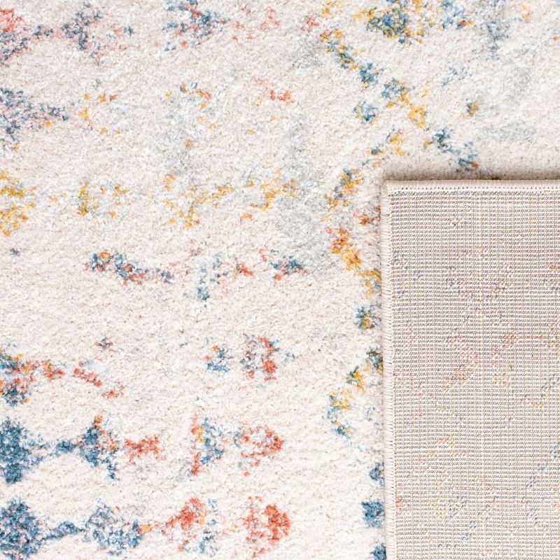 Tulum TUL240 Power Loomed Area Rug - Ivory/Pink - 4'x6' - Safavieh.