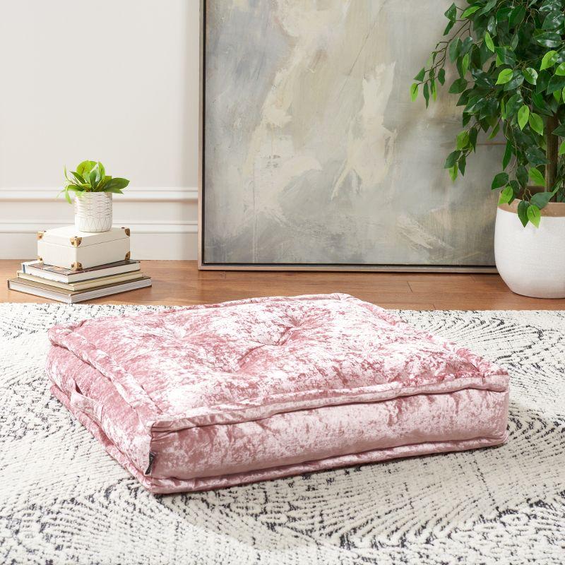 Safavieh Belia Buttons Reversible Throw Pillow