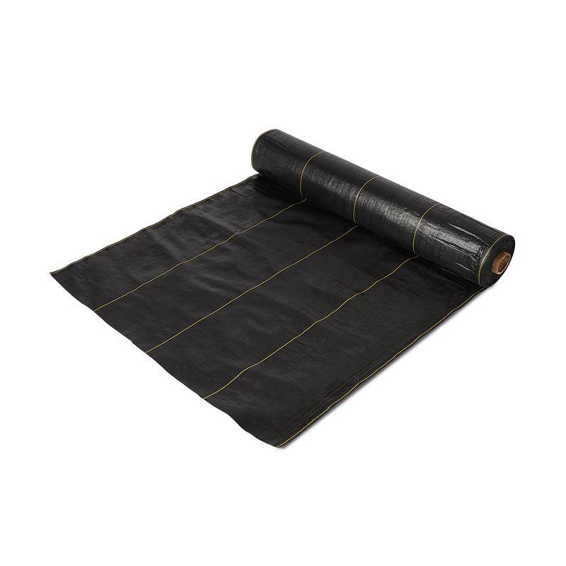 Black Polypropylene 36" x 7" Woven Weed Barrier Fabric