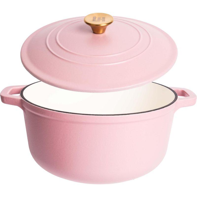 Lexi Home Lexi Home Enameled Cast Iron Round Dutch Oven