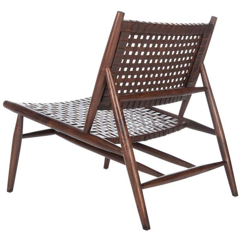 Soleil Accent Chair - ACH1001 - Brown/Brown - Safavieh