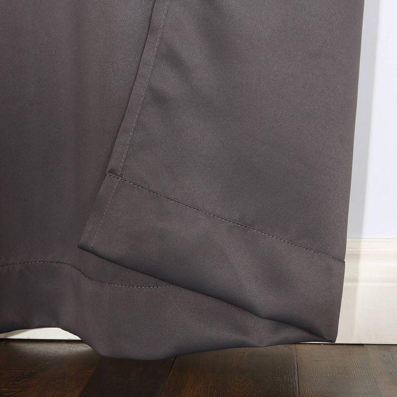 Sun Zero Blackout Kenneth Energy Saving Grommet Curtain Panel