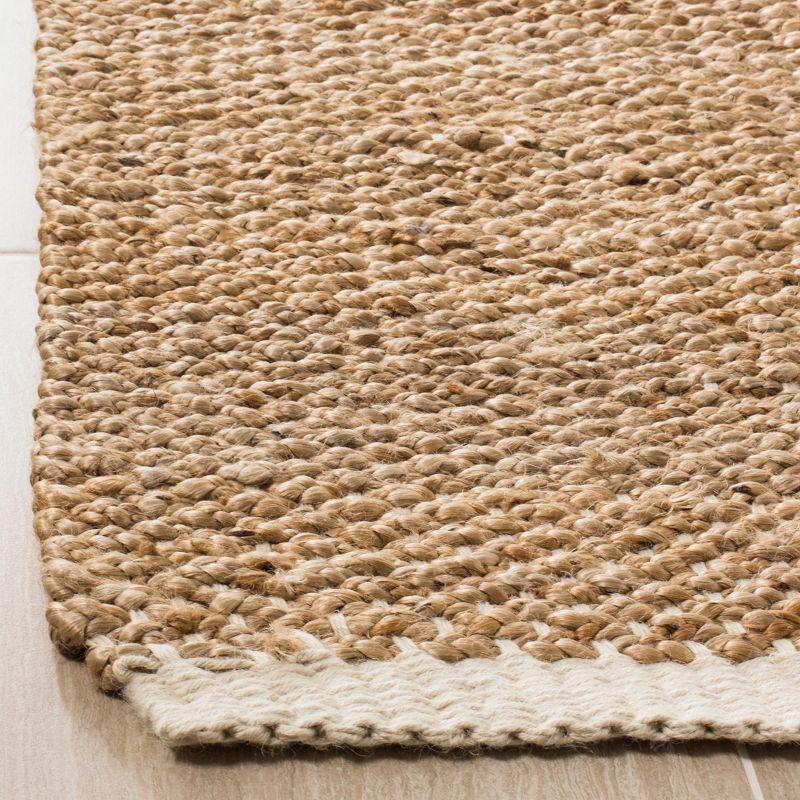 Natural Fiber NF465 Hand Woven Runner Rug - Ivory/Natural - 2'6"x8' - Safavieh.