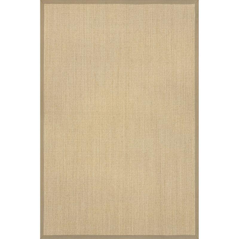 Orsay Beige 10' x 14' Wool and Cotton Area Rug