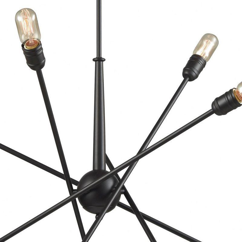 Elk Home Delphine 10 - Light Chandelier in  Oil Rubbed Bronze