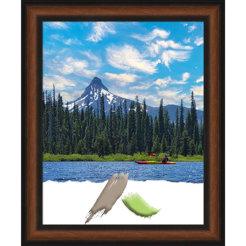 Amanti Art Yale Walnut Picture Frame Opening Size 16x20 in.