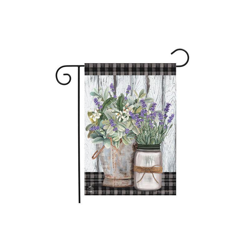 Briarwood Lane Garden Flag 18x12.5 For Outdoor Farmhouse Flowers Spring Garden Flag Flag For Spring Garden Flag Flags For Outside