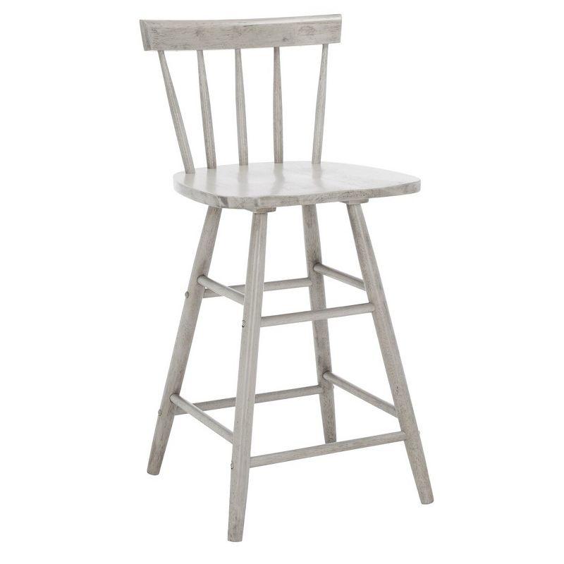 Tally Wood Counter Stool  - Safavieh