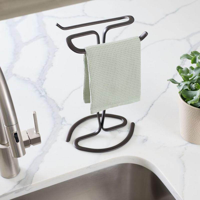 Axis Metal Hand Towel Holder - iDESIGN