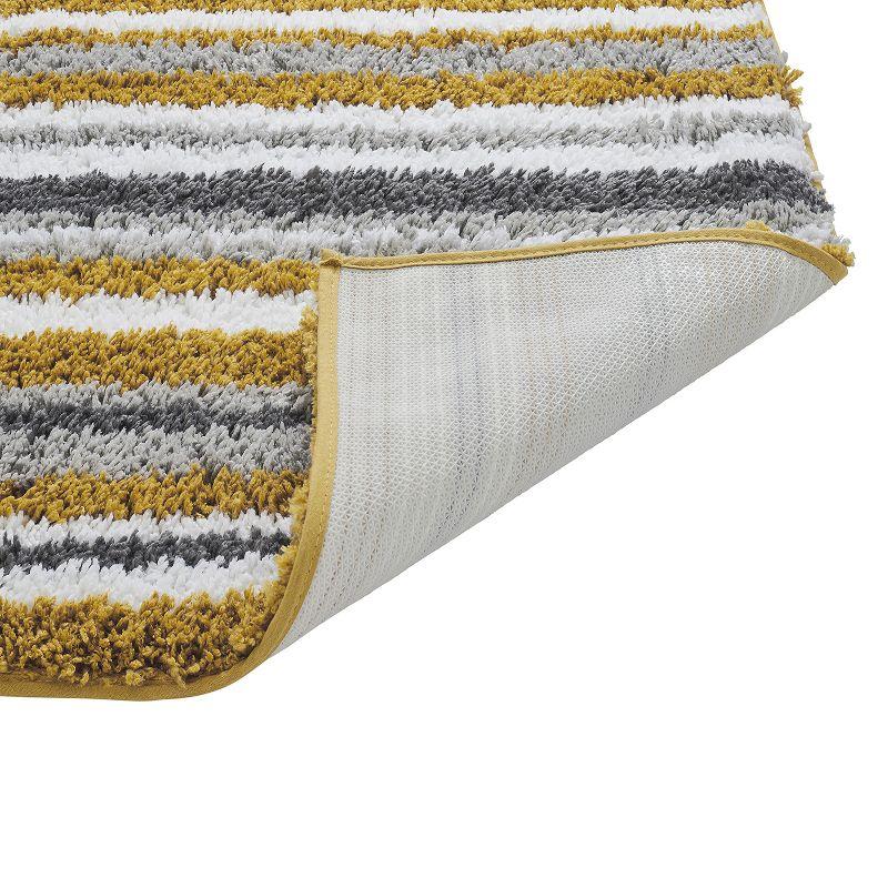 Better Trends Griffie 100% Polyester TPR Backing Tufted 2 Pc (17" x 24" | 20" x 32") Bath Rug Set -