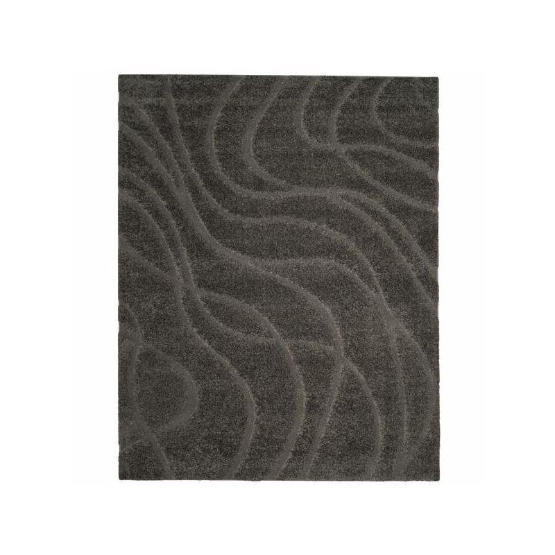 Florida Shag SG471 Power Loomed Area Rug  - Safavieh