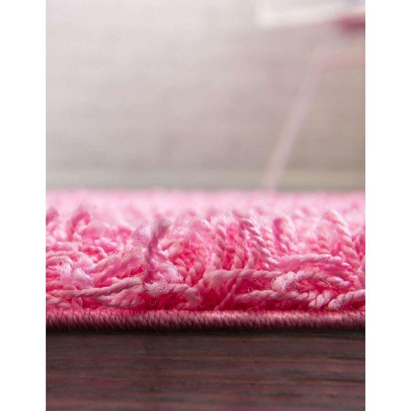 Unique Loom Solid Shag Solid Indoor Woven Area Rug