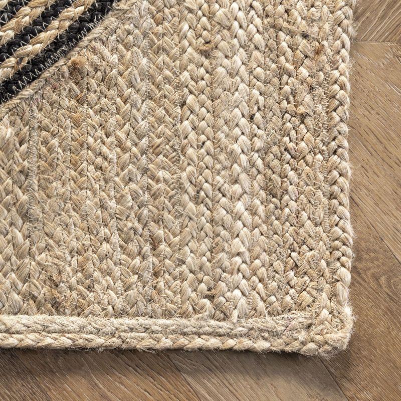 Arvin Olano x Rugs USA Axel Diamond Jute Natural Area Rug