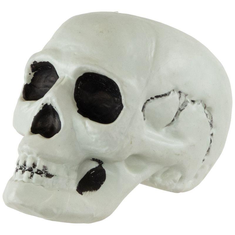 Northlight Bag of Skulls Halloween Decorations - 6" - Set of 3