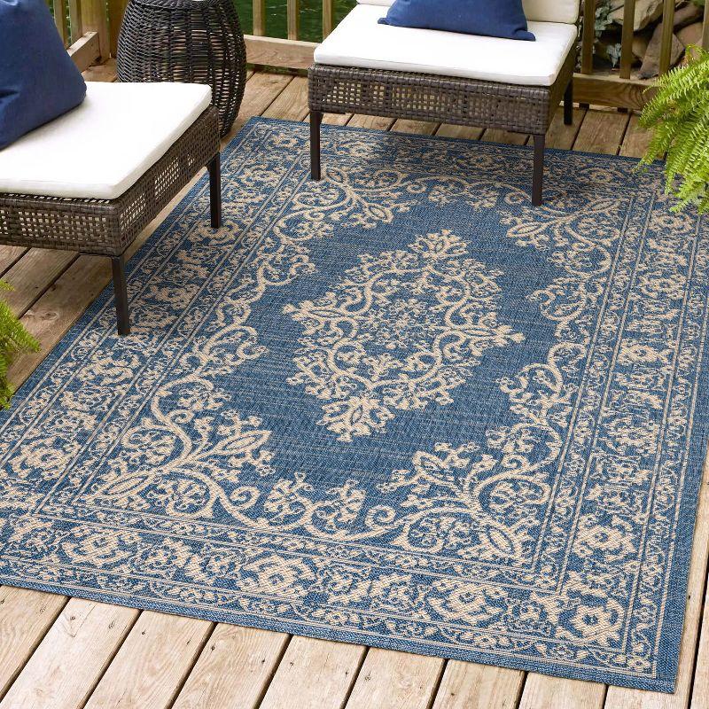 Galon Filigree Indoor/Outdoor Area Rug  - JONATHAN Y