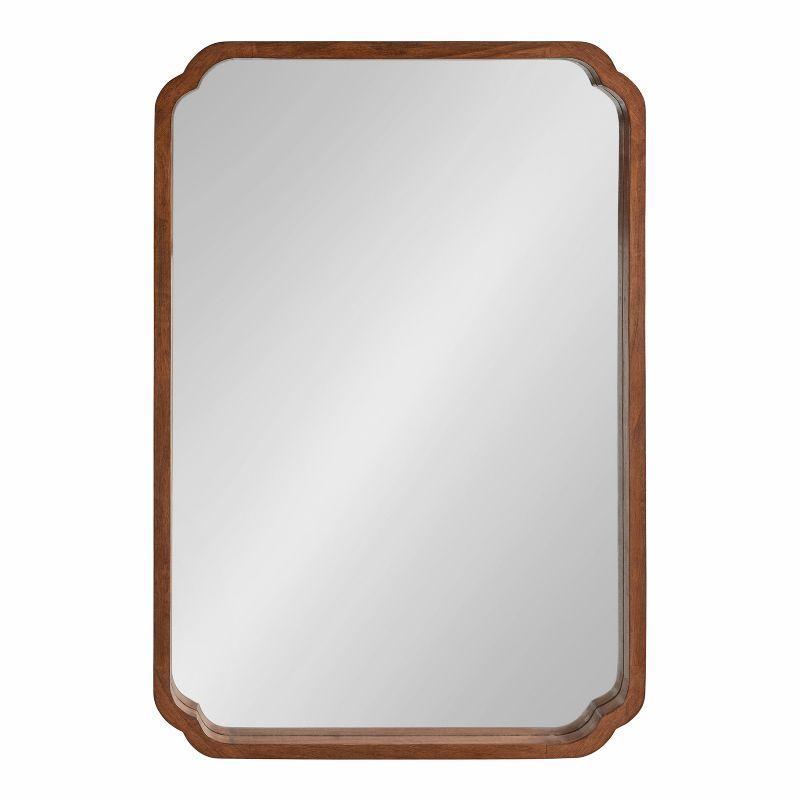 Marston Wood Framed Decorative Wall Mirror - Kate & Laurel All Things Decor