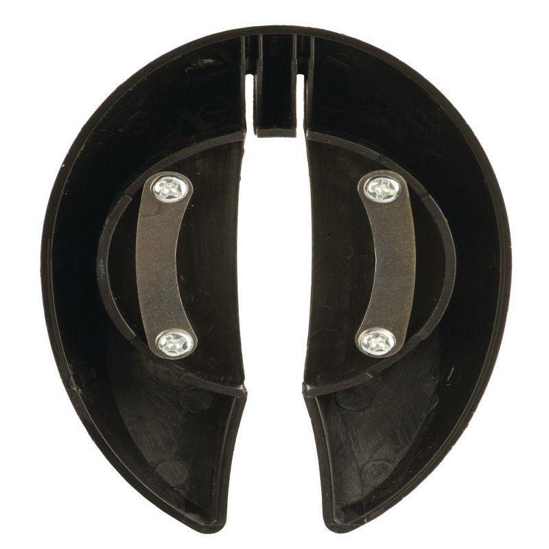 True Vino Drill Electric Wine Bottle Opener - Automatic Corkscrew Wine Opener with Foil Cutter and Stand - Black Set of 1