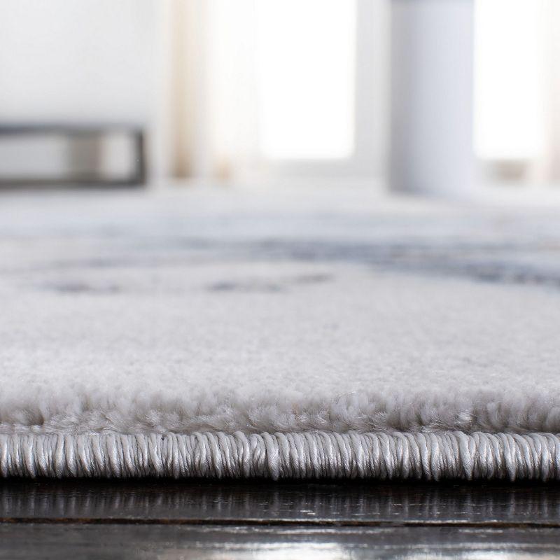 Craft CFT877 Loomed Indoor Area Rug - Grey/Blue - 5'3"x5'3" Round - Safavieh