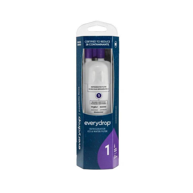 EveryDrop White Refrigerator Water Filter with Triple Filtration