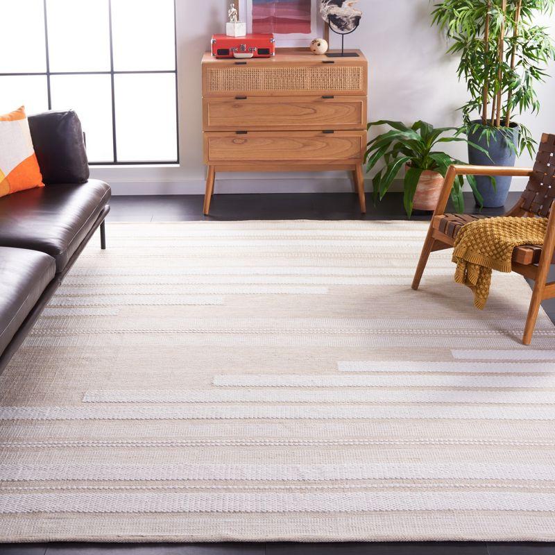 Kilim Flatweave Striped Rug