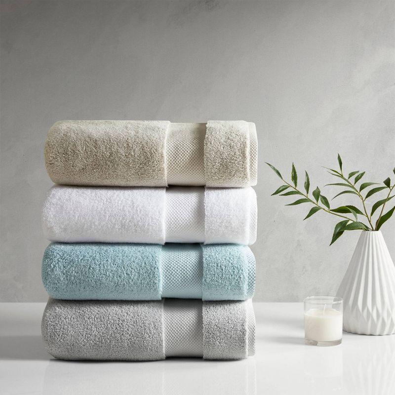 Oversized Soft Cotton Hand Washcloth Set of Six