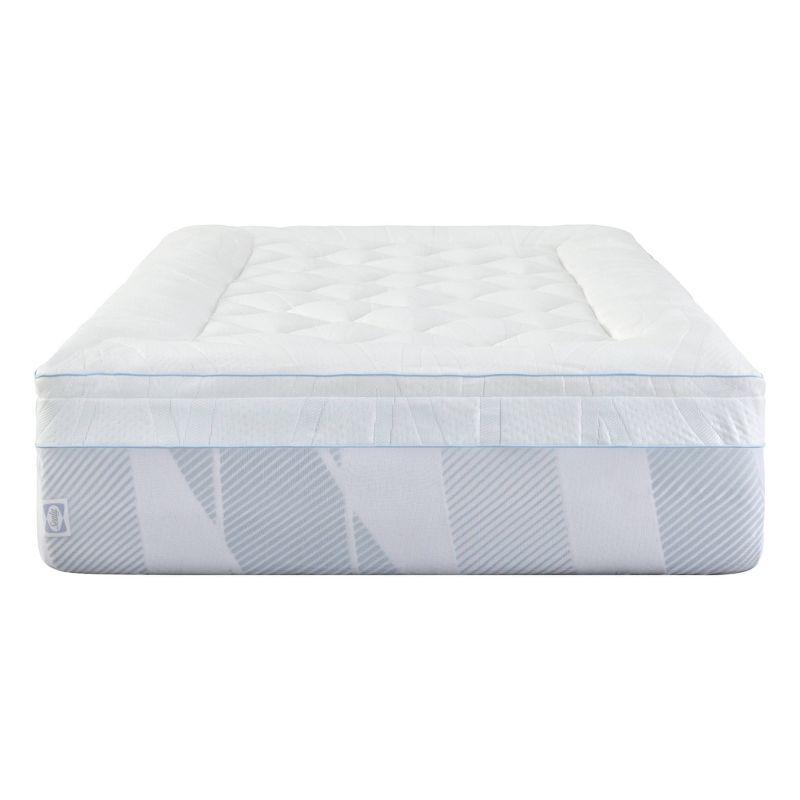 Sealy Dreamlife 3” Medium-Soft Gel Memory Foam Mattress Topper + 1” Quilted Cooling Cover