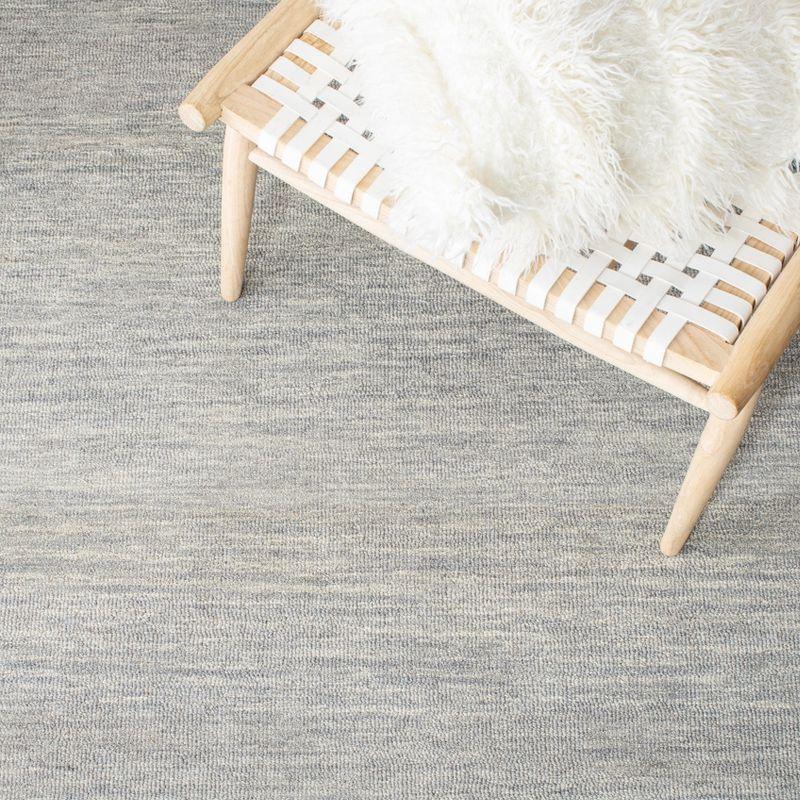 Metro MET603 Hand Tufted Indoor Area Rug - Grey/Brown - 6'x9' - Safavieh